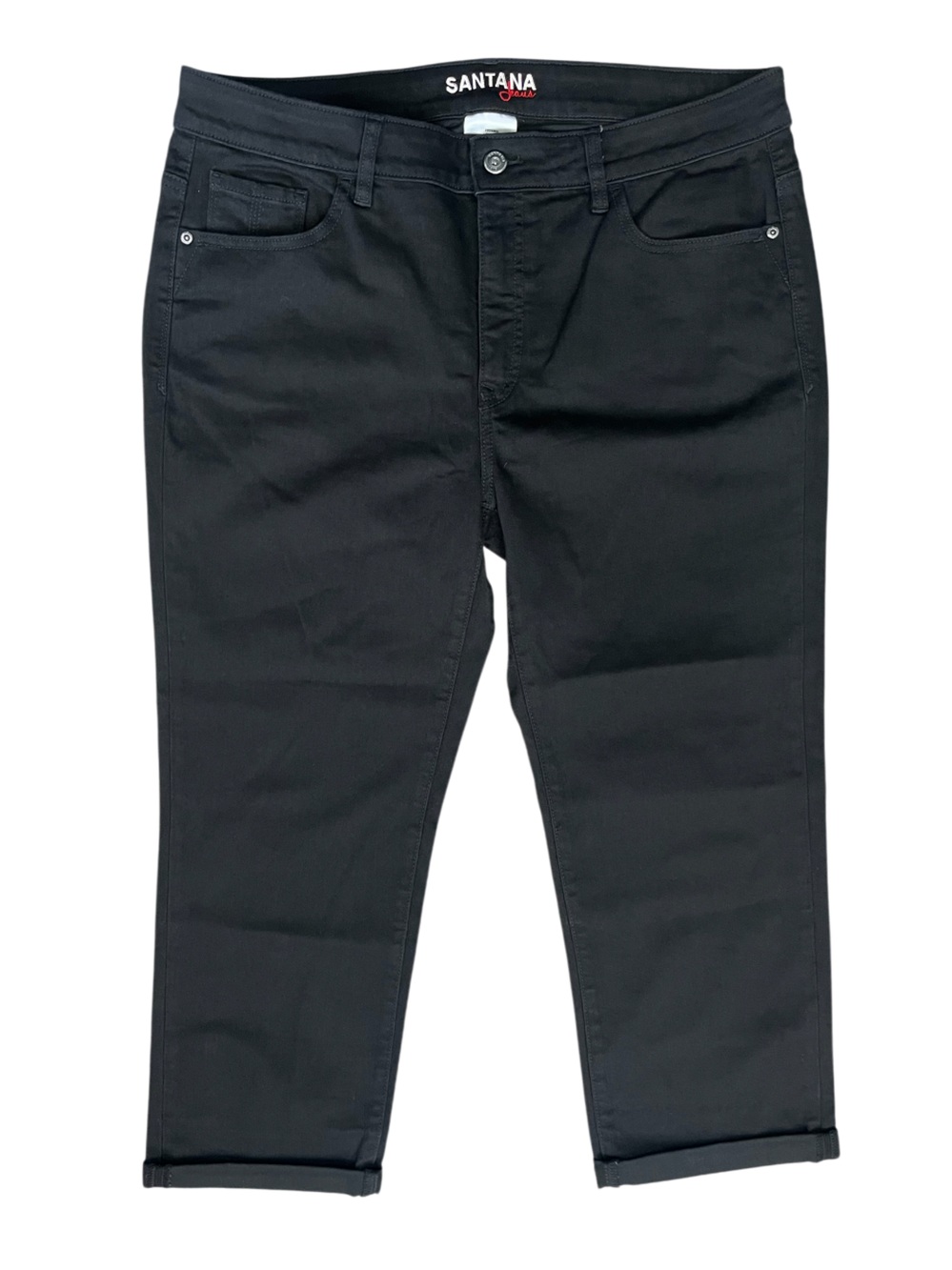 Santana Tummy Control Capris Black Size 16